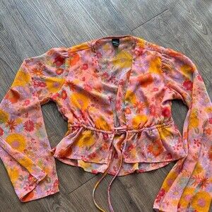 Wild Fable Multicoloured Floral Blouse